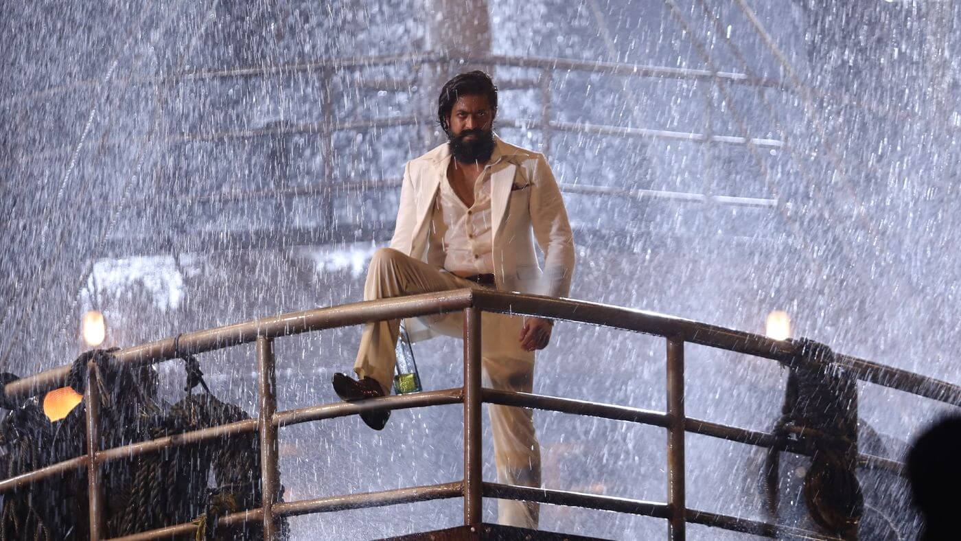 KGF Chapter 2 gold mine set production at Ramoji Film City