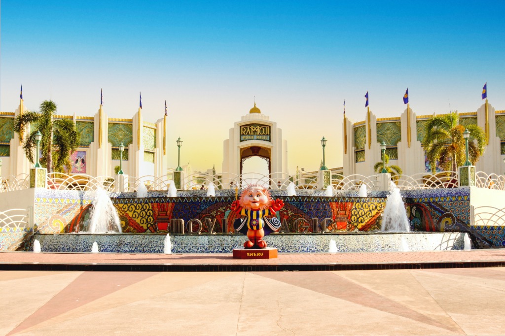 Ramoji Movie Magic Grand Entrance and Fountain