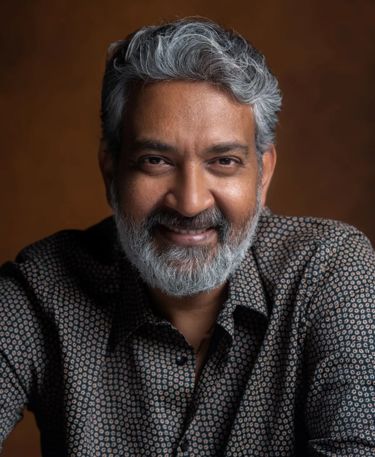 SS Rajamouli portrait at Ramoji Film City