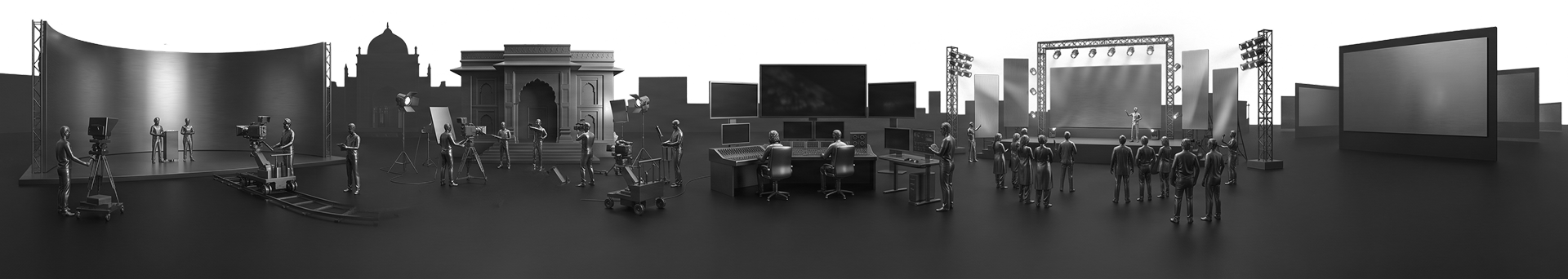 Ramoji Studio Production and Post Production Ecosystem